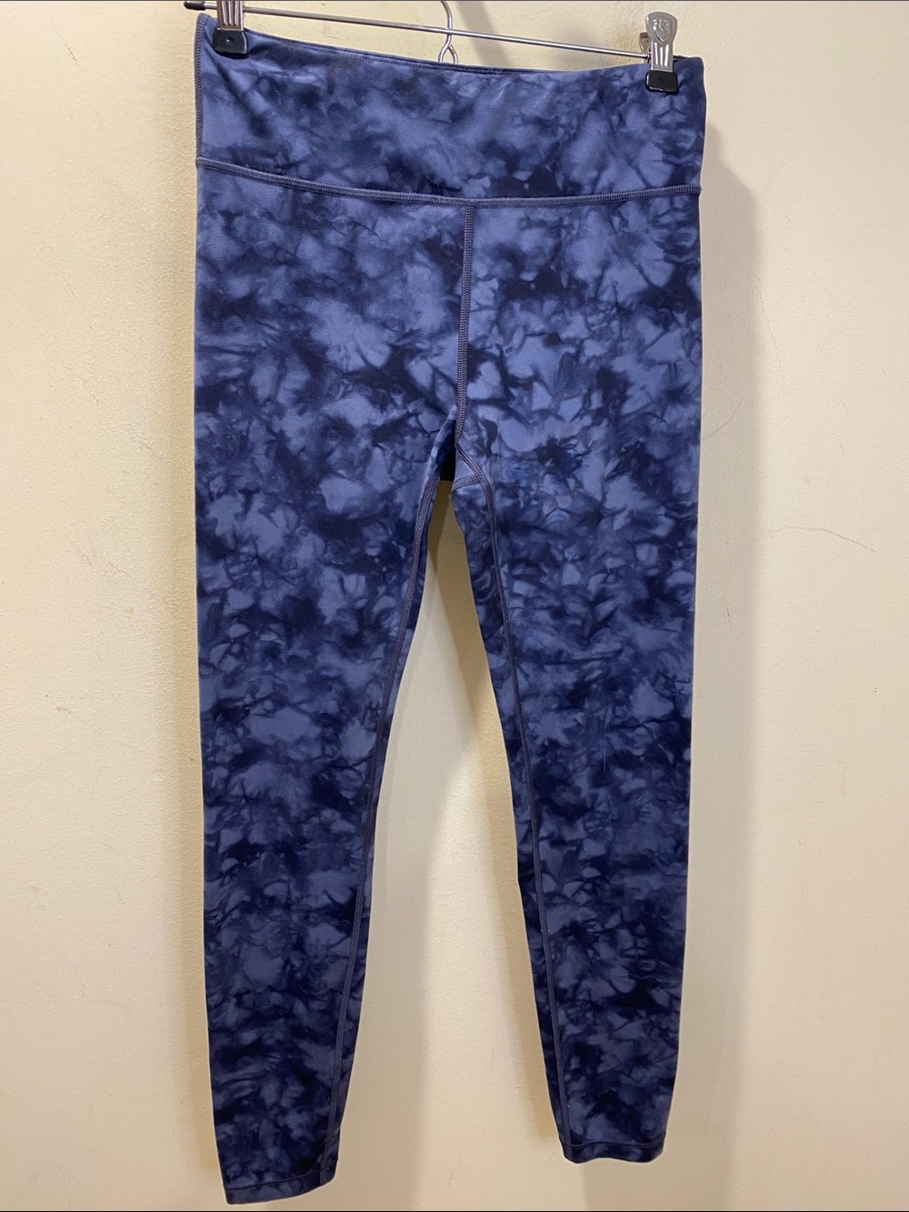 ATHLETA Gurl Navy Tie-Dye Leggings - Youth Active Bottoms Sz 14 (XL)